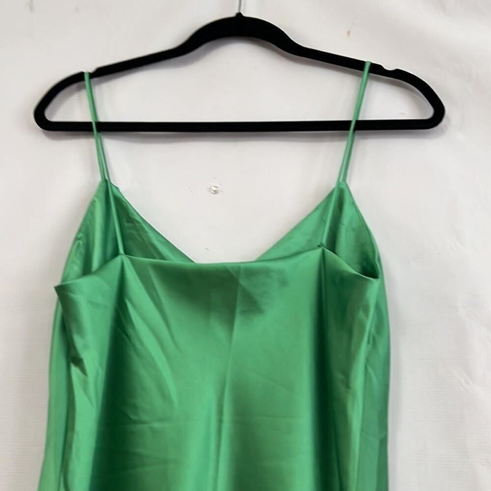 ASOS GREEN PARTY SLIP DRESS SIZE 8 - Picture 4 of 10